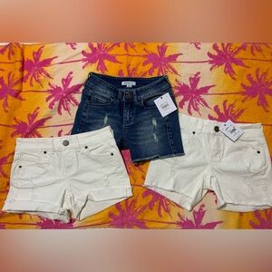 Cute, sexy, fun: Lot of 3 NWT Women’s O’Neill Shorts - Size 24 and 25
